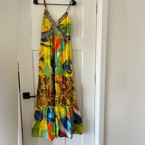 Long colorful dress